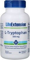 Фото - Аминокислоты Life Extension L-Tryptophan 500 mg 90 cap 