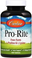 Фото - Аминокислоты Carlson Labs Pro-Rite 60 tab 