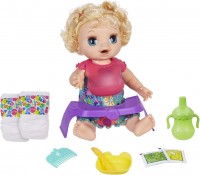 Фото - Кукла Hasbro Happy Hungry Baby Blond Curly Hair E4894 