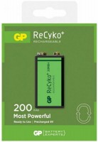 Фото - Аккумулятор / батарейка GP ReCyko 1xKrona 200 mAh 