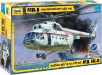 Фото - Сборная модель Zvezda Russian Rescue Helicopter MIL MI-8 (1:72)