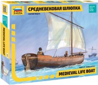 Фото - Сборная модель Zvezda Medieval Lifeboat (1:72) 