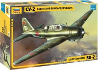 Фото - Сборная модель Zvezda Soviet Bomber Su-2 (1:48) 