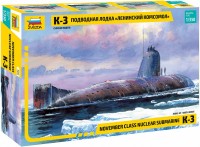 Фото - Сборная модель Zvezda Nuclear Submarine K-3 November Class (1:350) 