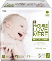 Фото - Подгузники Nature Love Mere Magic Soft Fit Diapers M / 24 pcs 