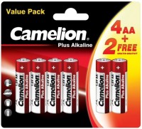 Фото - Аккумулятор / батарейка Camelion Plus  6xAA LR6-BP(4+2)