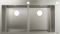 Фото - Кухонная мойка Hansgrohe S71 S712-F765 43311800 865х500