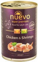 Фото - Корм для кошек Nuevo Adult Canned with Chicken/Shrimps  400 g