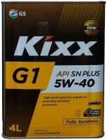 Фото - Моторное масло Kixx G1 5W-40 SN Plus 4 л