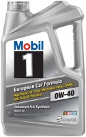 Фото - Моторное масло MOBIL European Car Formula 0W-40 4 л