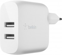 Фото - Зарядное устройство Belkin Dual USB-A Wall Charger 24W 