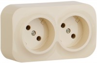 Фото - Розетка Legrand Quteo 782242 слоновая кость
