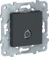 Фото - Розетка Schneider New Unica NU546354 графит