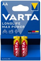 Аккумулятор / батарейка Varta LongLife Max Power  2xAA
