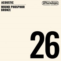 Фото - Струны Dunlop Phosphor Bronze Single 26 