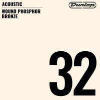 Фото - Струны Dunlop Phosphor Bronze Single 32 