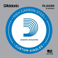 Фото - Струны DAddario Single Plain Steel 0095 