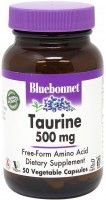 Фото - Аминокислоты Bluebonnet Nutrition Taurine 500 mg 50 cap 