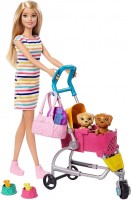 Фото - Кукла Barbie Strolln Play Pups GHV92 