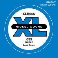Фото - Струны DAddario Single XL Nickel Wound Bass 055 