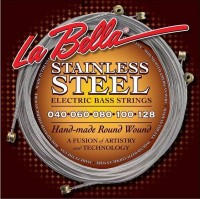 Фото - Струны La Bella Stainless Steel Electric Bass 5-String 40-128 