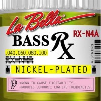 Фото - Струны La Bella RX Nickel Plated Bass 45-105 