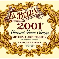 Фото - Струны La Bella Classical Silver Plated Medium Hard Tension 