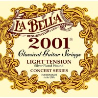 Фото - Струны La Bella Classical Silver Plated Light Tension 