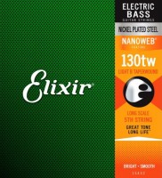 Фото - Струны Elixir Electric Bass Nanoweb Nickel Plated Steel Single 130tw 