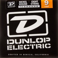 Фото - Струны Dunlop Nickel Wound 8-String Extra Light 9-65 