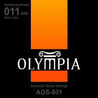 Фото - Струны Olympia Phosphor Bronze Extra Light 11-50 