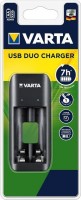 Фото - Зарядка аккумуляторных батареек Varta Value USB Duo Charger 
