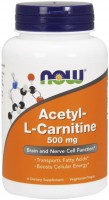 Сжигатель жира Now Acetyl L-Carnitine 500 mg 50 шт
