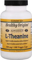 Фото - Аминокислоты Healthy Origins L-Theanine 100 mg 180 cap 