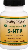 Фото - Аминокислоты Healthy Origins 5-HTP 50 mg 60 cap 