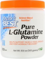 Фото - Аминокислоты Doctors Best Pure L-Glutamine Powder 300 g 