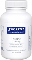 Фото - Аминокислоты Pure Encapsulations Taurine 1000 mg 120 cap 