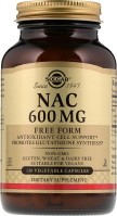 Фото - Аминокислоты SOLGAR NAC 600 mg 30 cap 