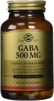 Фото - Аминокислоты SOLGAR GABA 500 mg 100 cap 