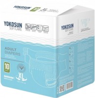 Фото - Подгузники Yokosun Softcare Diapers XL / 10 pcs 