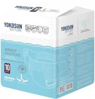 Фото - Подгузники Yokosun Softcare Diapers L / 10 pcs 