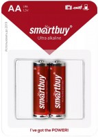 Аккумулятор / батарейка SmartBuy  2xAA Ultra Alkaline