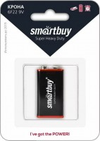 Аккумулятор / батарейка SmartBuy 1xKrona Super Heavy Duty 