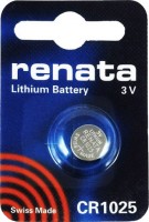 Аккумулятор / батарейка Renata 1xCR1025 