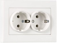 Фото - Розетка Lezard Rain 703-0202-127 белый