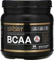 Фото - Аминокислоты California Gold Nutrition BCAA 2-1-1 454 g 