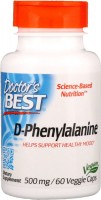 Фото - Аминокислоты Doctors Best D-Phenylalanine 500 mg 60 cap 