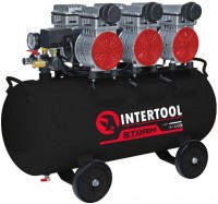 Фото - Компрессор Intertool Storm PT-0028 100&nbsp;л сеть (230 В)