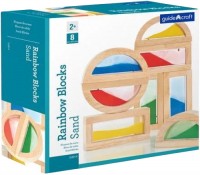 Фото - Конструктор Guidecraft Rainbow Blocks Sand G3014 