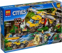 Фото - Конструктор Lari Bela Jungle Air Drop Helicopter 10713